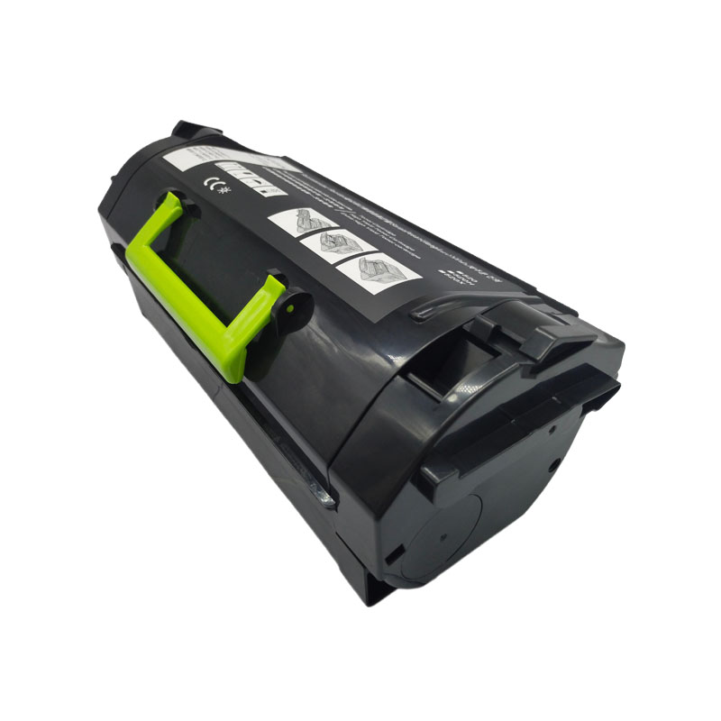 A stack of Lexmark 521H (52D1H00) high-yield toner cartridges ready for a wholesale shipment.