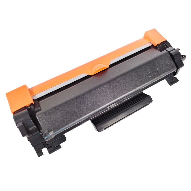 High-yield Brother TN760 compatible toner cartridge for use in Brother MFC-L2710DW and HL-L2350DW printers.